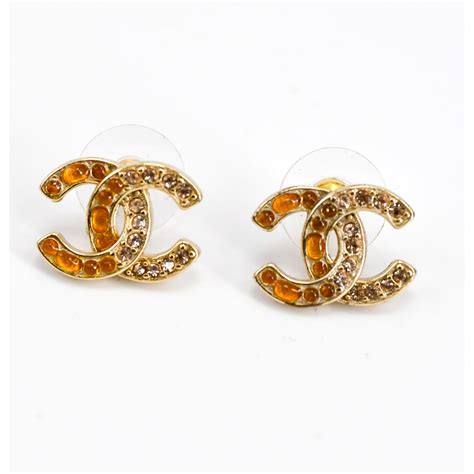 boucle d oreille clip chanel|boucle d'oreille chanel femme.